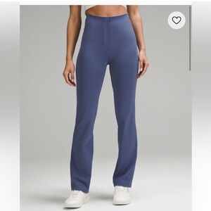 New Lululemon Pants Smooth Fit Pull On High Rise Pant Luxtreme Blue 14 Sade NWT!
